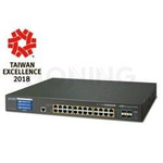 SWITCH MANAGED PLANET GS-5220-24P4XV 24-PORT POE 1000BASE-T+4PORT 10GB TP/SFP+ MANAGED