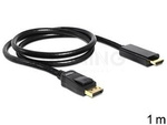 Kabel Displayport(M) V1.1->Hdmi(M) 1m Czarny Gold Delock
