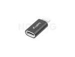 ADAPTER MICRO USB(F)-LIGHTNING(M) BLACK LANBERG
