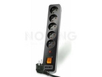 SURGE PROTECTOR ACAR X5 3M BLACK