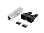 2XRJ-45 FTP CAT6 PLUG 8P8C TOOL-LESS ADAPTER LANBERG