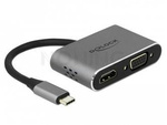 DELOCK USB TYPE-C™ 3.0 MICRO DOCKING STATION VGA, HDMI 4K 30 HZ,USB PD 2.0, 1XUSB3.0