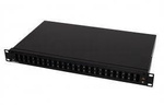 Przełącznica światłowodowa FT 1U wysuwana 19'' 24xSC duplex czarna