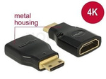 Adapter Hdmi(F)->Hdmi Mini(M) 4k 60hz Czarny Delock