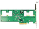 KARTA PCI EXPRESS->4XINTERNAL MSATA+RAID+LOW PROFILE DELOCK