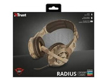 SŁUCHAWKI NAUSZNE TRUST GXT 310D RADIUS Z MIKROFONEM DESERT CAMO