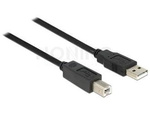 Kabel Usb-A(M)->Usb-B(M) 2.0 11m Aktywny Czarny Delock