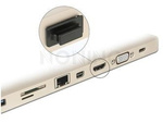 Zaślepka Na Hdmi Czarna Dust Cover Delock (10-Pack)