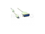 Adapter Usb-A(M)->Lpt 36pin (Db36)(F) Na Kablu 180cm Biały Gembird