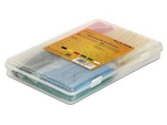 DELOCK HEAT SHRINK TUBE BOX 230 PIECES ASSORTED COLOURS