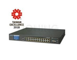 Switch Planet Gs-5220-24upl4xv 24x Ultra Poe 1gb Base-T/4x 10g Tp/Sfp+ Zarządzalny L2+Dotykowy Ekran