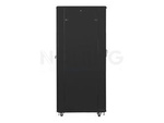RACK CABINET 19" FREE-STANDING 42U/800X1000 SELF-ASSEMBLY FLAT PACK WITH MESH DOOR BLACK LANBERG