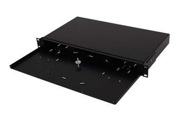 Przełącznica światłowodowa Fibertechnic 1U wysuwana 12-48 czarna