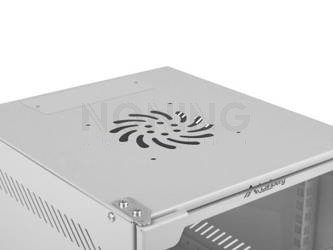 Szafa Instalacyjna Rack Wisząca 10" 6u 280x310 Szara Drzwi Szklane Lanberg (Flat Pack)