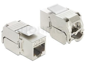 Moduł Keystone Gniazdo Rj45->Lsa Stp Kat.6a Do Puszki Montażowej Delock (24 Sztuki)