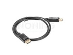 Kabel Displayport M/M 19 Pin V1.2 1m 4k Czarny Lanberg
