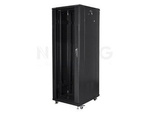 Szafa Instalacyjna Rack Stojąca 19" 37u 600x800 Czarna Lanberg (Flat Pack)