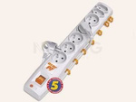 SURGE PROTECTOR ACAR P7 1,5M GREY