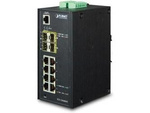 Switch Planet Igs-12040mt 8x 1gb Base-T/4x 1gb Base-X Sfp Przemysłowy Zarządzalny L2+ Gigabit Ethern