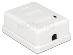 MODULAR WALL OUTLET 1PORT SHIELDED CAT.6 DELOCK