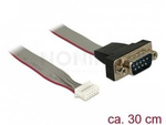 CABLE SERIAL PIN HEADER FEMALE > 1 X DB9 MALE DELOCK