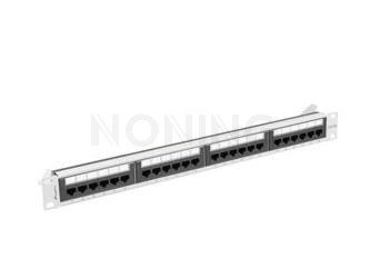 PATCH PANEL 24 PORT 1U CAT.6A UTP GREY LANBERG