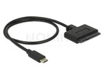 DELOCK CONVERTER SUPERSPEED USB 10 GBPS (USB 3.1 GEN 2)WITH USB TYPE-C™ MALE>22 PIN SATA 6 GBPS MALE