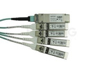 QSFP+ OPTEC, 40G, AOC, 30M Active Optical Cable to 4xSFP+