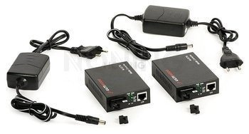 Media konwerter ULTIMODE M-207M - jedno włókno jednomodowe do 20 km [2 szt.]