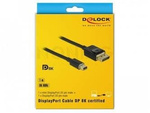 Kabel Displayport Mini(M)->Displayport(M) V1.4 1m 8k Czarny Delock