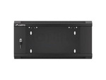 19" WALL-MOUNTED RACK 4U/570X600 DEMOUNTED FAST ASSEMBLING FLAT PACK BLACK LANBERG