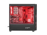 Obudowa Genesis Irid 300 Red Midi Tower (Z Oknem, Reg. Obr., Usb 3.0)