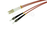 Patchcord OPTO LC/UPC-ST/UPC, MM 50/125 (OM2), DUPLEX, 2M