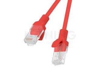 PATCHCORD CAT.5E 0.25M RED LANBERG