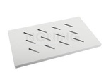 Półka Do Szaf 19" 450mm Szara Lanberg (1u/496x280mm Udźwig Do 120kg, Montaż 4 Punktowy)