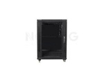 RACK CABINET 19" FREE-STANDING 15U 600X800 SELF-ASSEMBLY FLAT PACK BLACK LANBERG