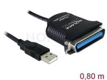 Adapter Usb->Lpt 25 Pin (F) (Parallel) 0.8m Delock 82001