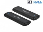Obudowa Ssd Zewnętrzna Delock M.2 Nvme Pcie Usb Type-C 3.1 Gen 2 Beznarzędziowa Czarny