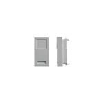 Zaślepka CobiCabling otworu keystone 22,5x45mm, biała RAL 9010