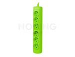 POWER STRIP ARMAC ARCOLOR6 3.0M GREEN 6X 230V FRENCH OUTLETS
