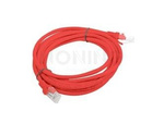 PATCHCORD CAT.5E 3M RED LANBERG