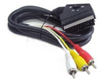 CABLE RCA TO SCART AUDIO-VIDEO BIDIRECTIONAL 1.8 M