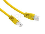 Patchcord Kat.5e Utp 5m Żółty Gembird