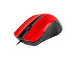 MOUSE UGO UMY-1214 OPTICAL 1200DPI RED-BLACK