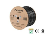 OUTDOOR LAN CABLE FTP CAT.5E 305M SOLID CU BLACK FLUKE PASSED LANBERG