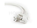 CEE 7/7->IEC 320 C13 POWER CORD 1.8M VDE WHITE GEMBIRD