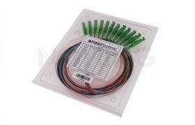 12 x Pigtail FIBERTECHNIC E2000/APC SM G.657A2 2M 12 kolorów blister