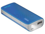 POWER BANK TRUST PRIMO 4400MAH 1X USB-A + 1X MICRO USB NIEBIESKI