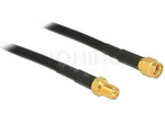 ANTENNA CABLE RP-SMA M/F 1M LOW LOSS DELOCK