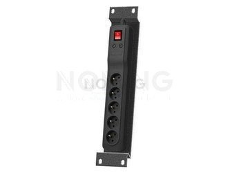 SURGE PROTECTION ARMAC B5 RACK 19" IEC C14 BLACK 1.5M (5 OUTLETS)